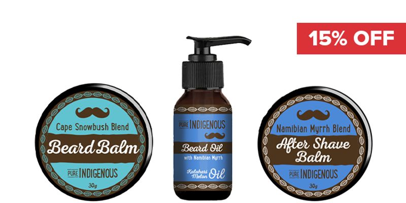 15% Off Pure Indigenous Men's Range Cover Image